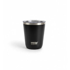 Mug negro TYESO compacto y moderno sin oreja
