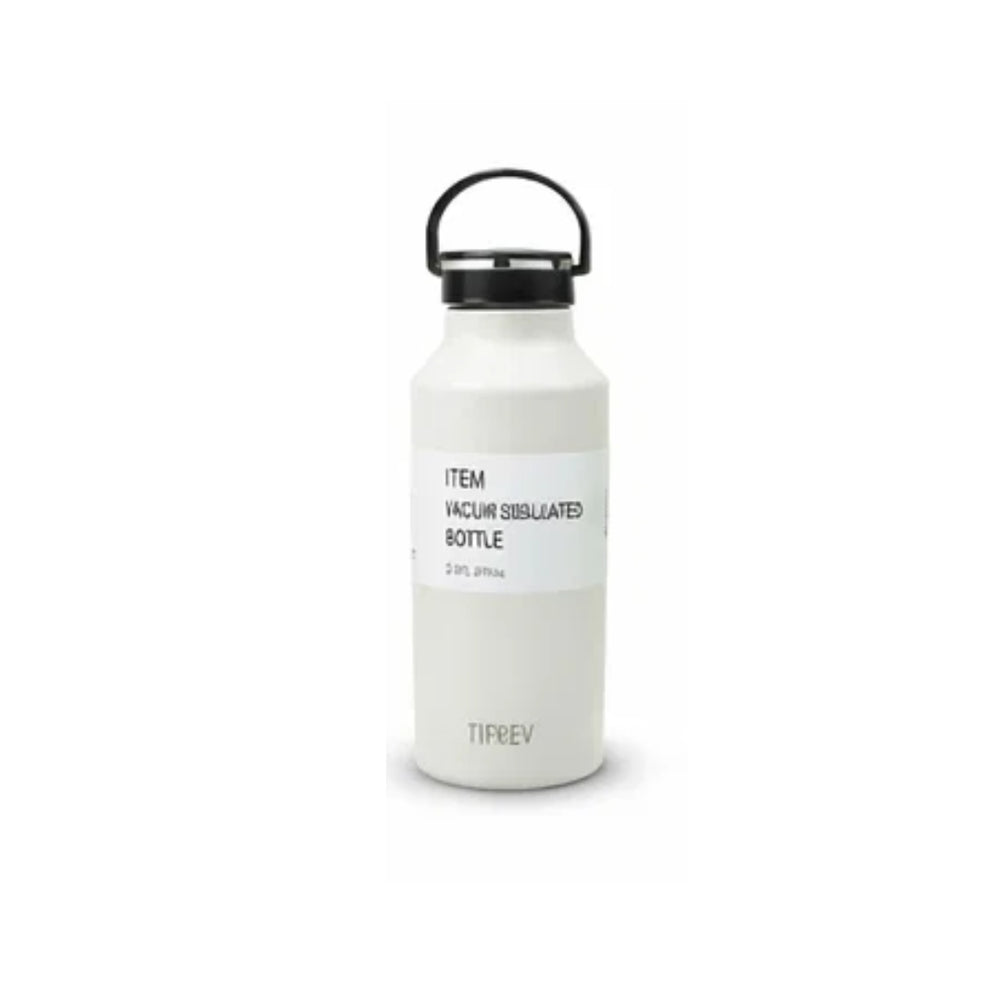 Termo TYESO blanco 500 ml con doble pared térmica