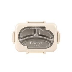 Lunch box 24×16×8 cm con divisiones para alimentos