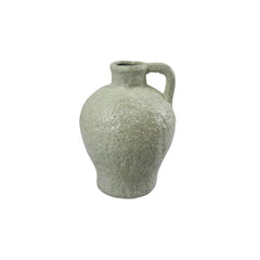 Florero decorativo orgánico blanco