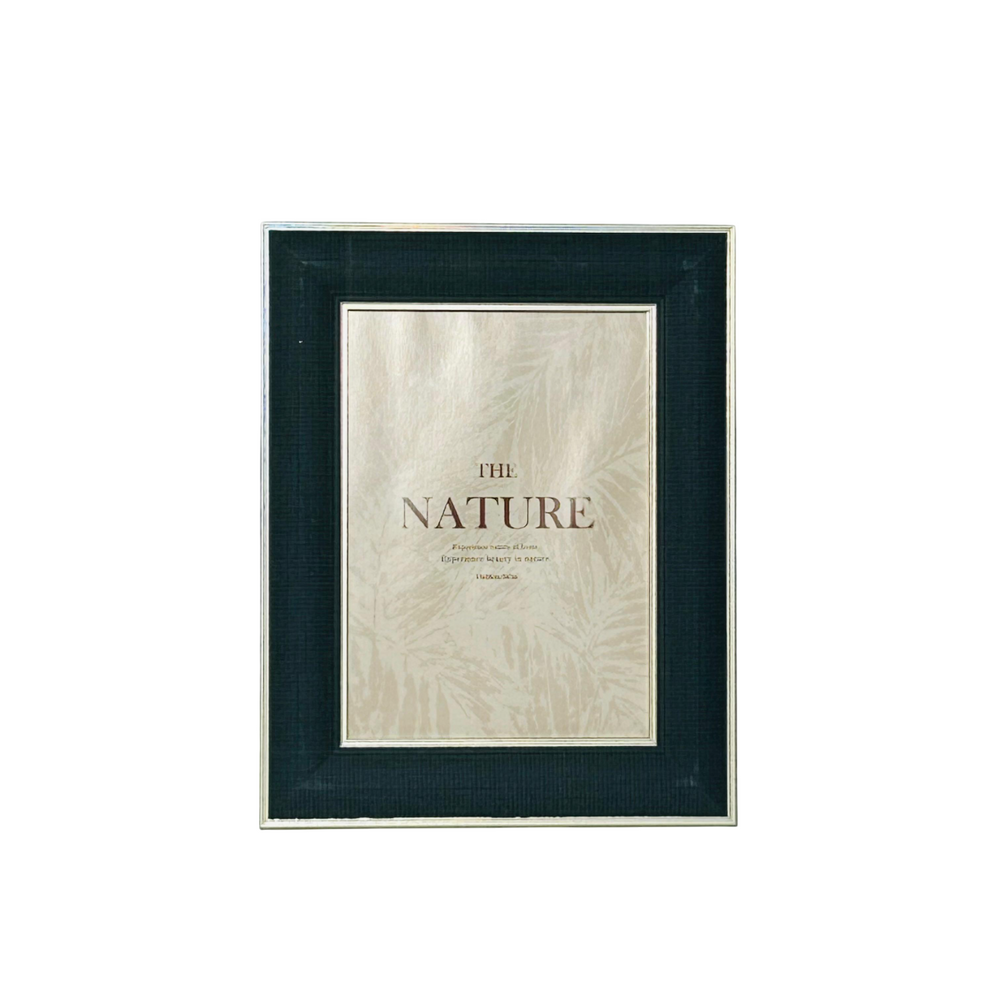 Detalle acabado madera portarretrato 13×18 cm