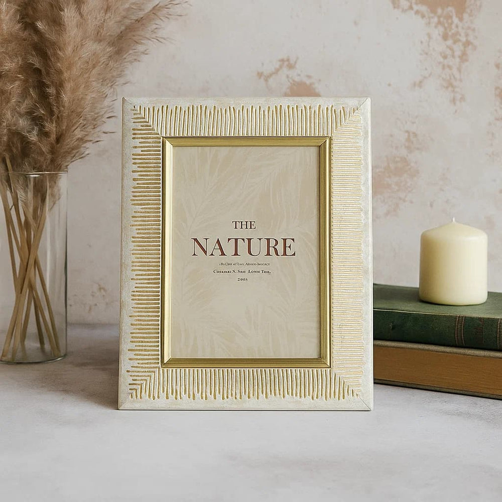 Portarretrato madera decorativa 10×15 cm colores metálicos surtidos