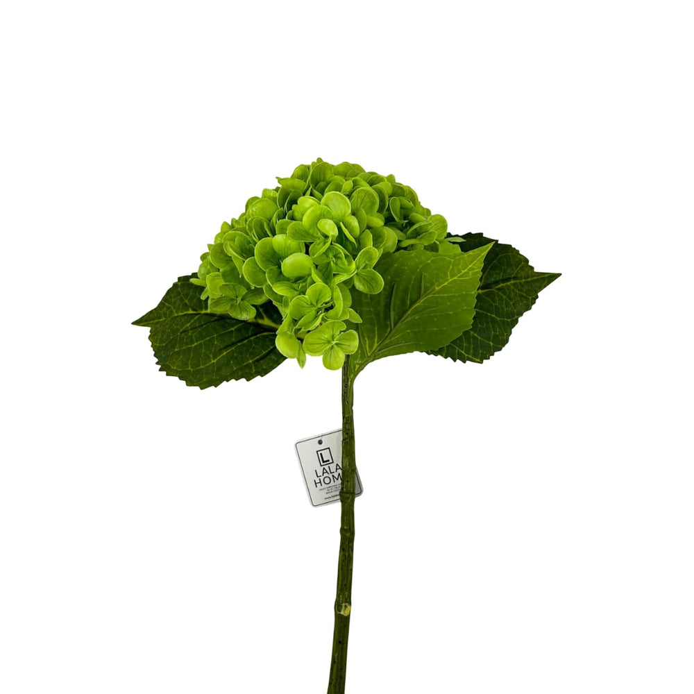 Hortensia decorativa verde manzana 52 cm