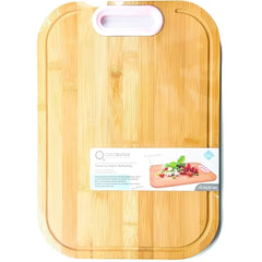 Tabla de cocina de bambú con canal perimetral