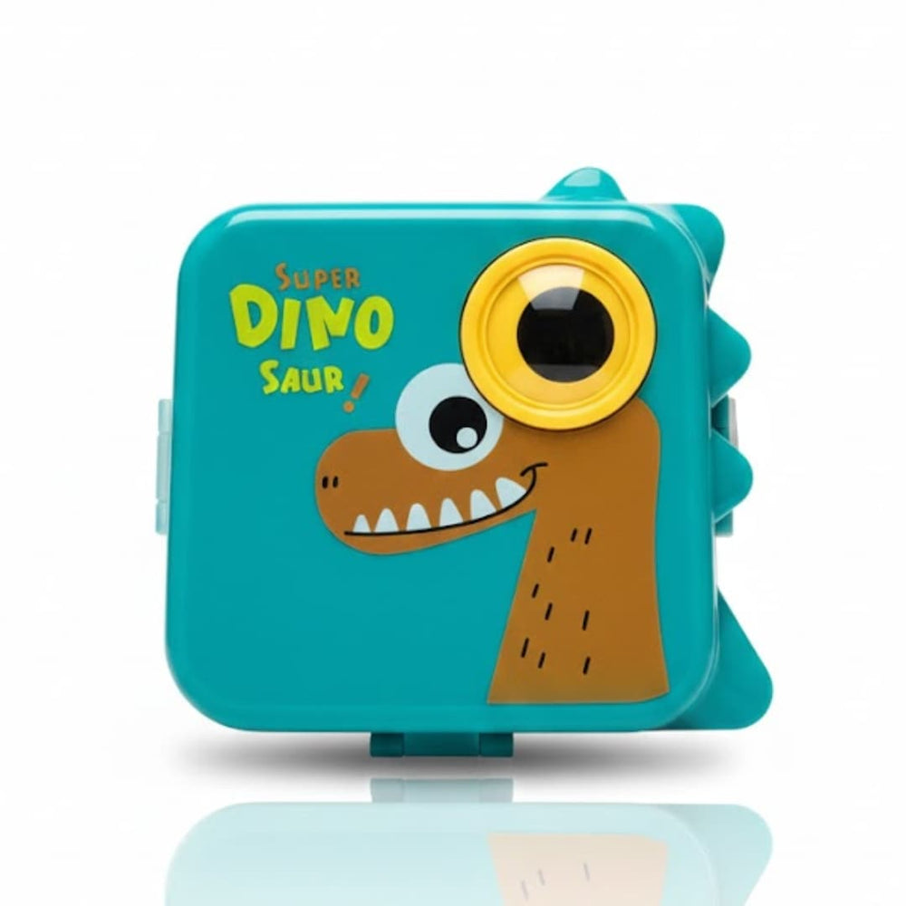 Lonchera de plástico para niños color naranja