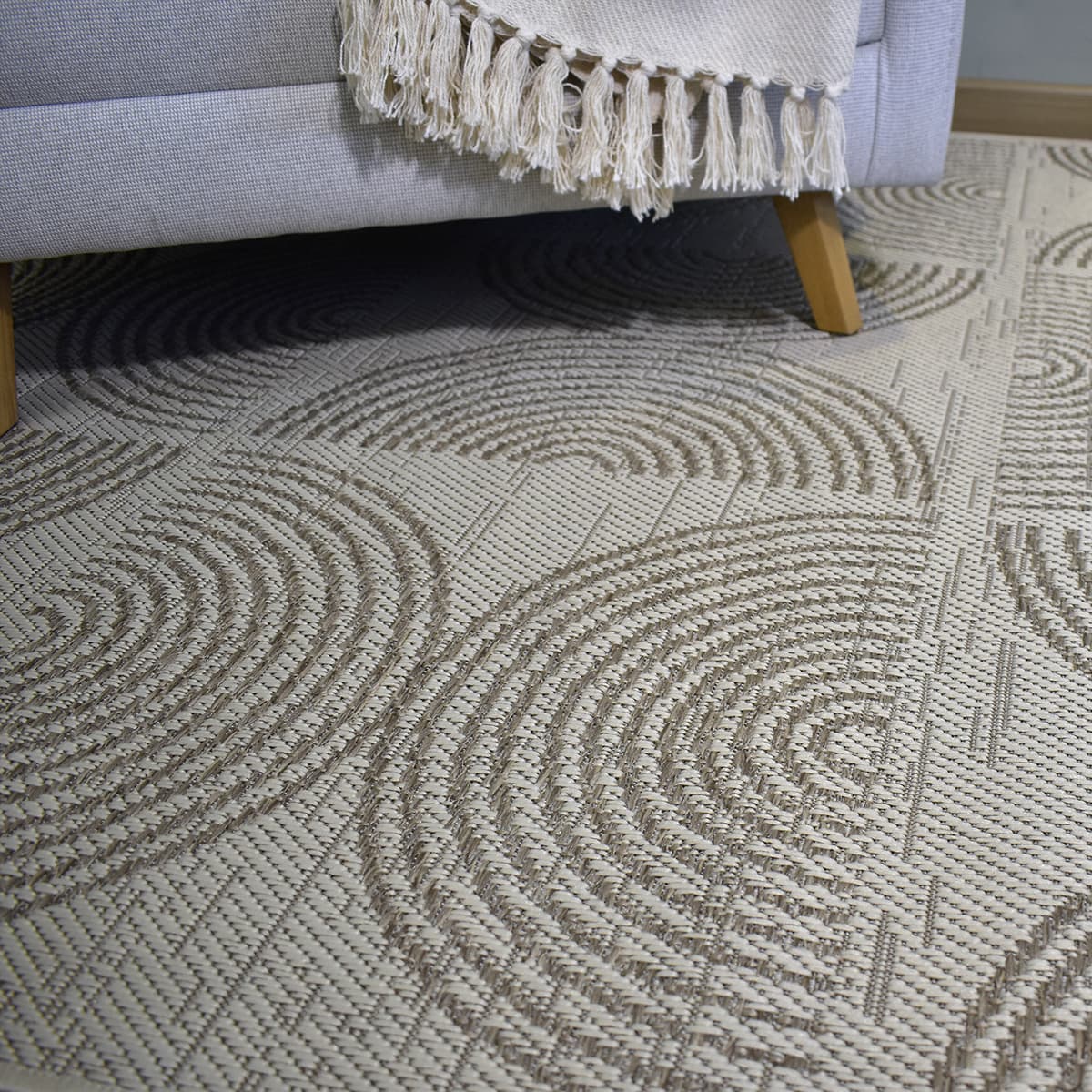 Alfombra decorativa natural