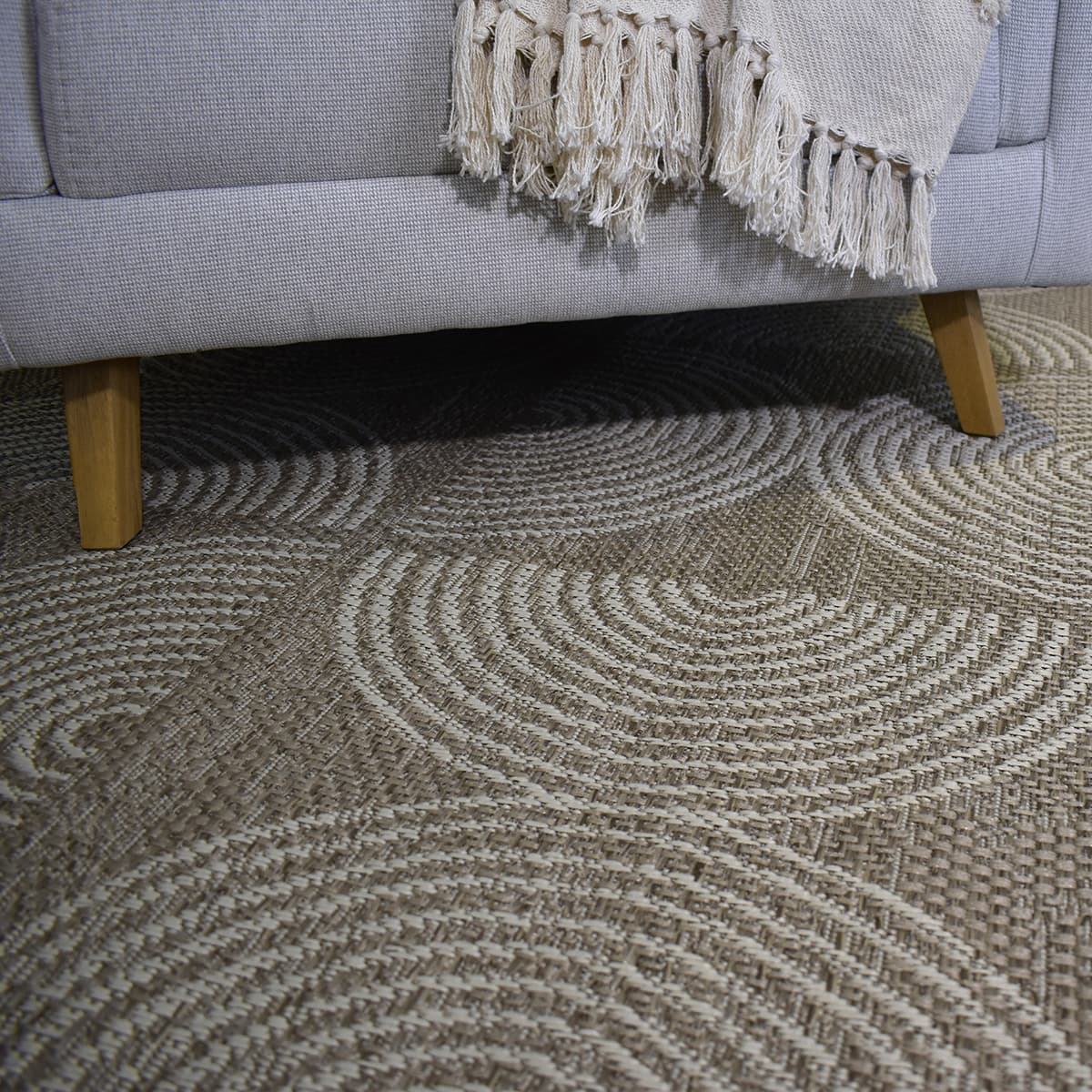 Tapete decorativo beige