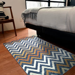 Alfombra Opal 50×90 cm diseño geométrico multicolor