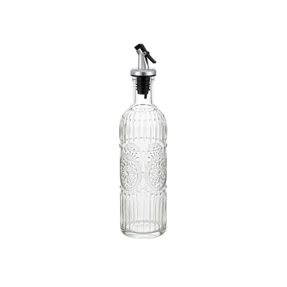 Dispensador de aceite transparente con vertedor