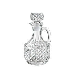 Botella de vidrio para aceite con asa lateral