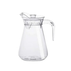 Jarra de vidrio 1.3 L con tapa transparente