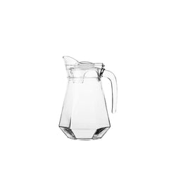 Jarra de vidrio 1.3 L con tapa transparente