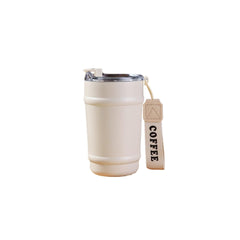 Vaso térmico portátil 350 ml con tapa transparente