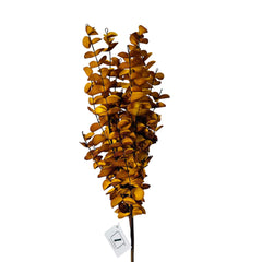 Flor decorativa eucalipto blanco 54 cm para jarrón