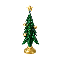 Árbol decorativo navideño verde de 62 cm