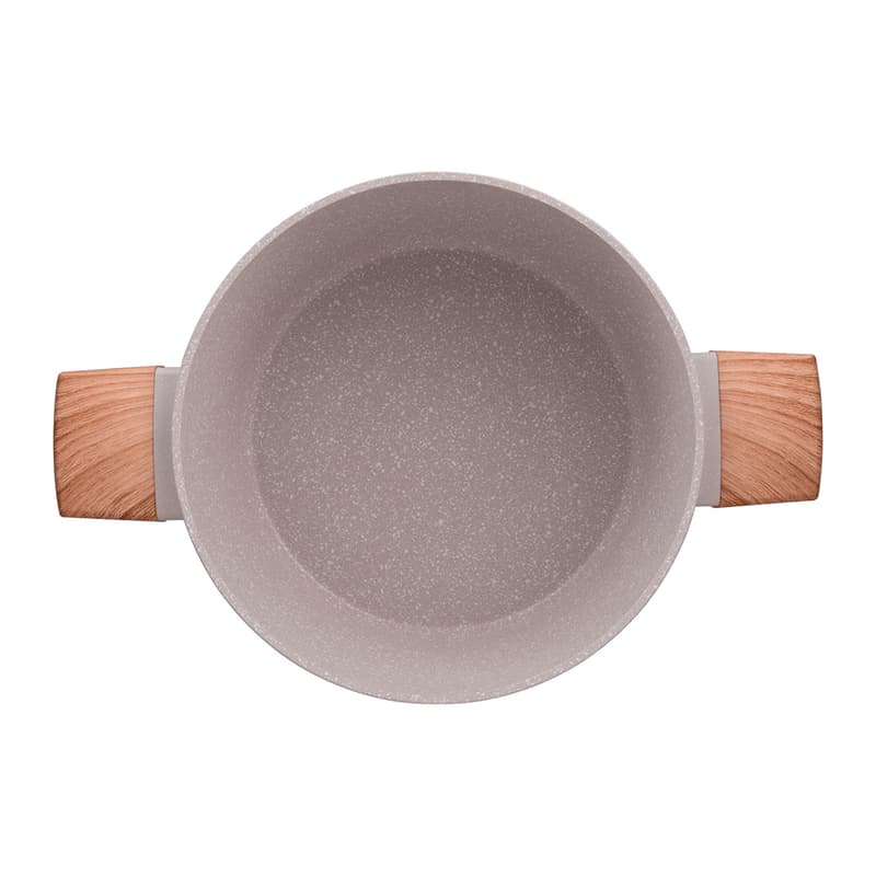 Detalle de tapa de vidrio templado en olla