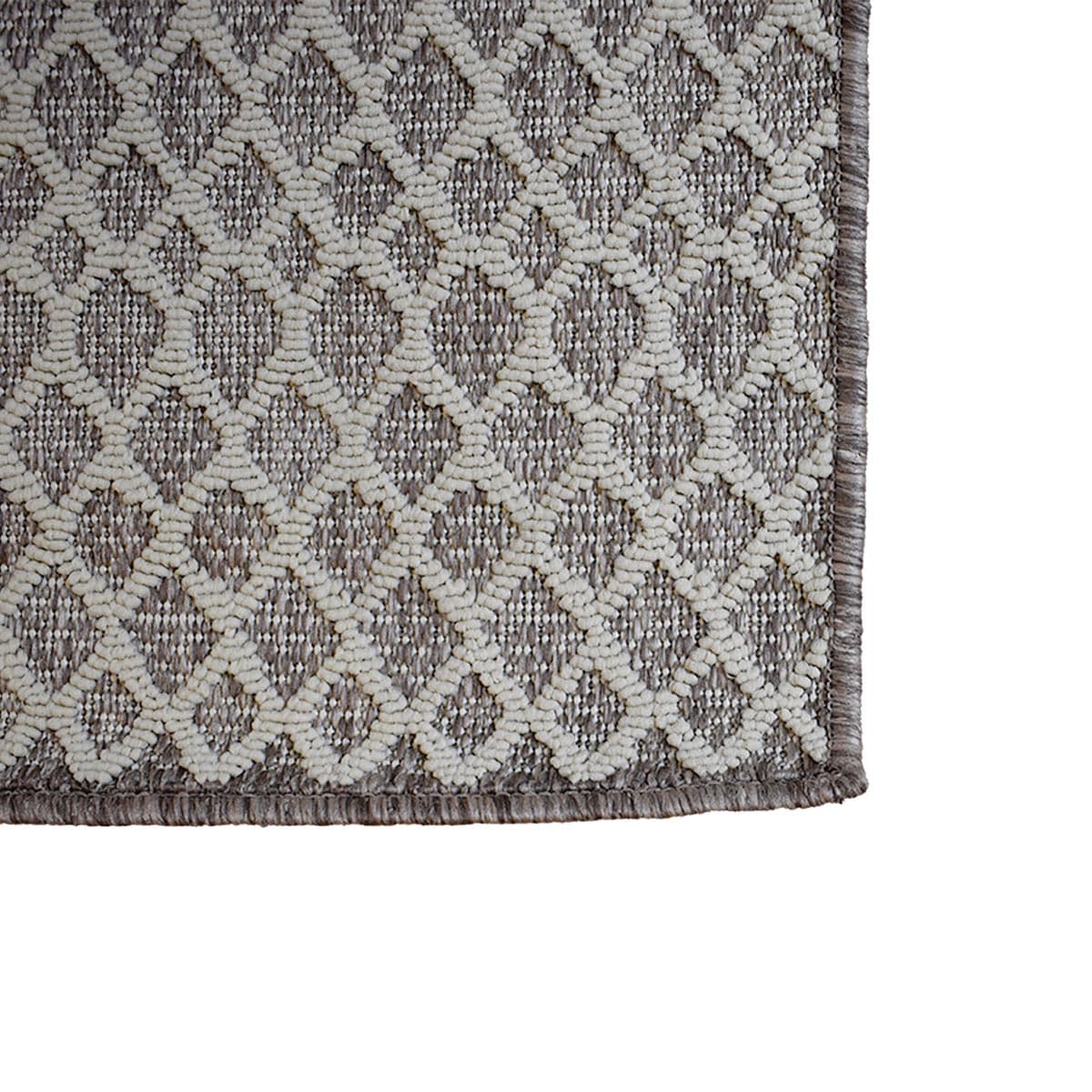 Alfombra rectangular gris moderna