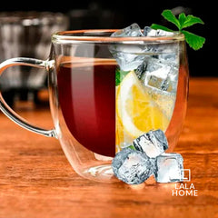 Pocillo Doble Pared Con Oreja 150ml