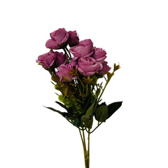 Flor decorativa artificial ramito 30 cm en colores surtidos