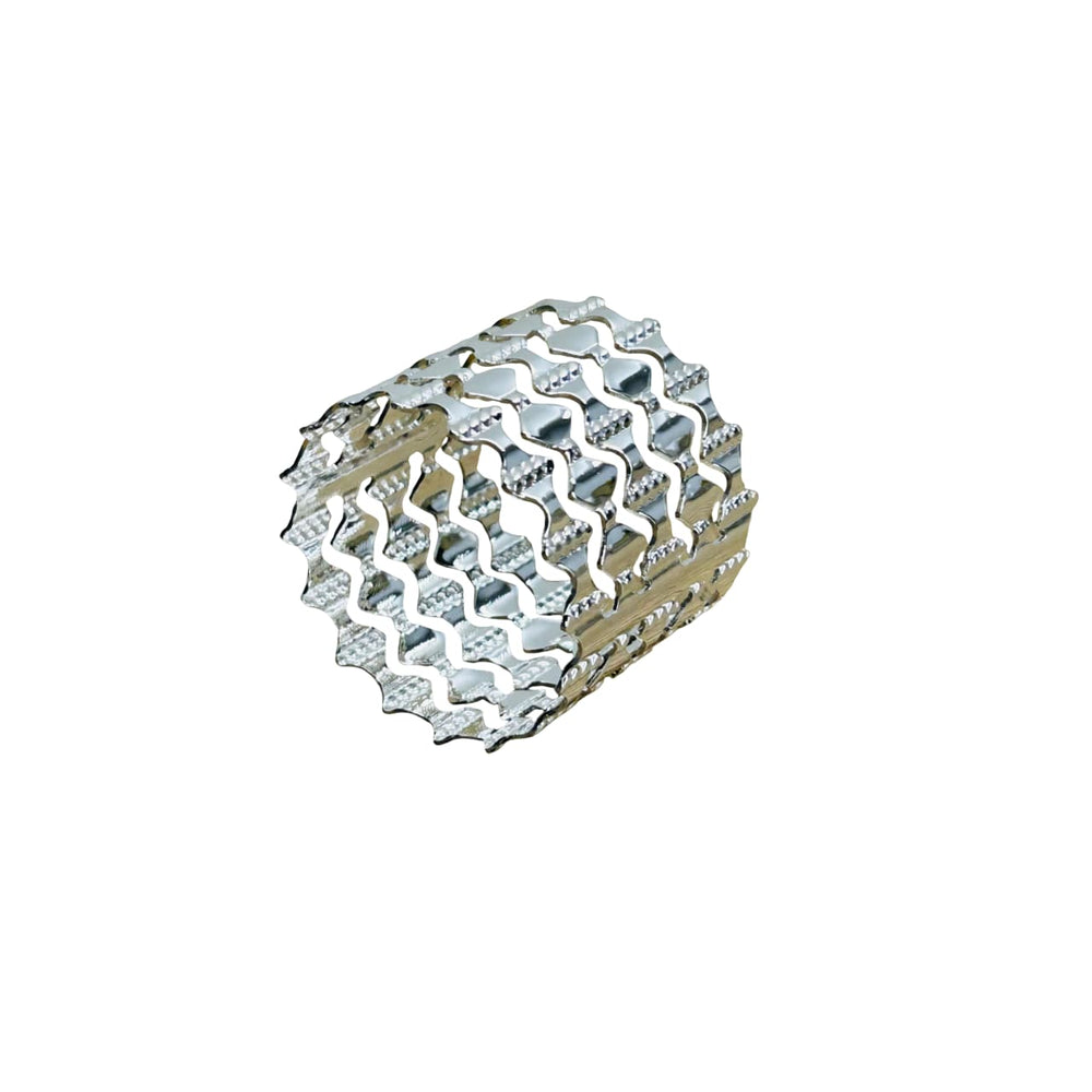 Anillo para servilleta con diseño calado zig zag