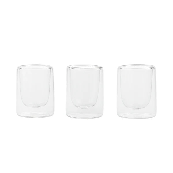 Copa shot de vidrio 50 ml doble pared