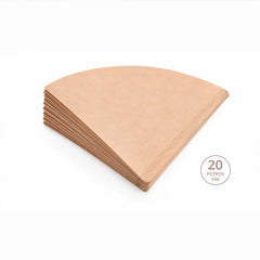 Kit para café pour over con V60 de vidrio y filtros de papel