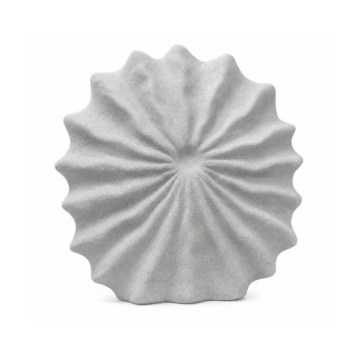 Florero Sol negro de 18×18 cm para decoración interior