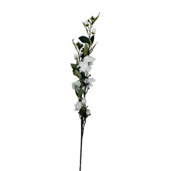 Rama begonia artificial blanca 80 cm