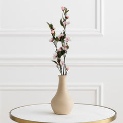 Begonia decorativa rosa pastel tallo largo