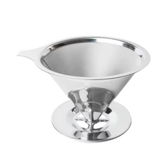 Colador De Cafe V60 4 Tazas Metálico