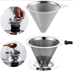 Colador De Cafe V60 4 Tazas Metálico