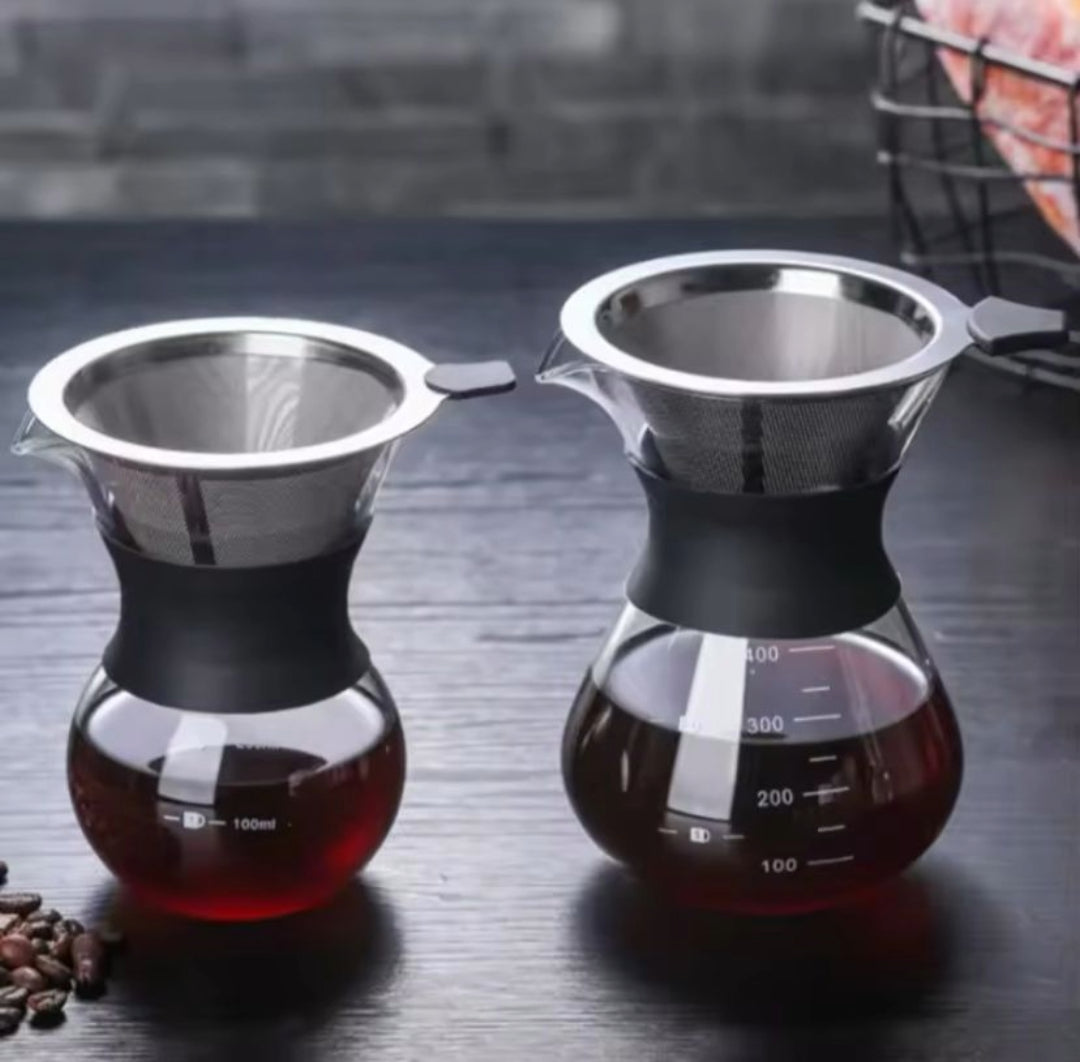 Colador De Cafe V60 4 Tazas Metálico