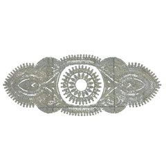 Camino De Mesa Bordado Flor Dorado 42x110 cm | Lala Home Colombia