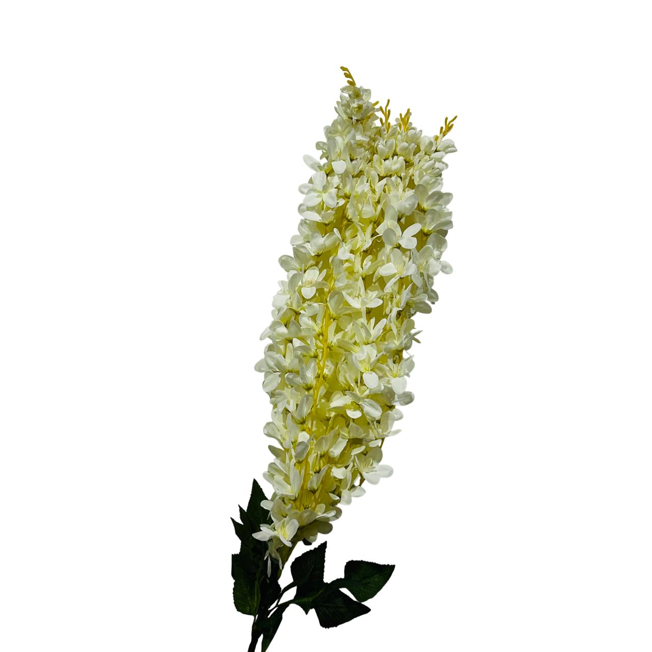 Flor Decorativa Follaje Blanco 67 cm x5 Ramas | Lala Home Colombia