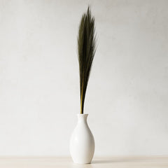 Follaje espiga decorativo artificial de 138 cm color marrón
