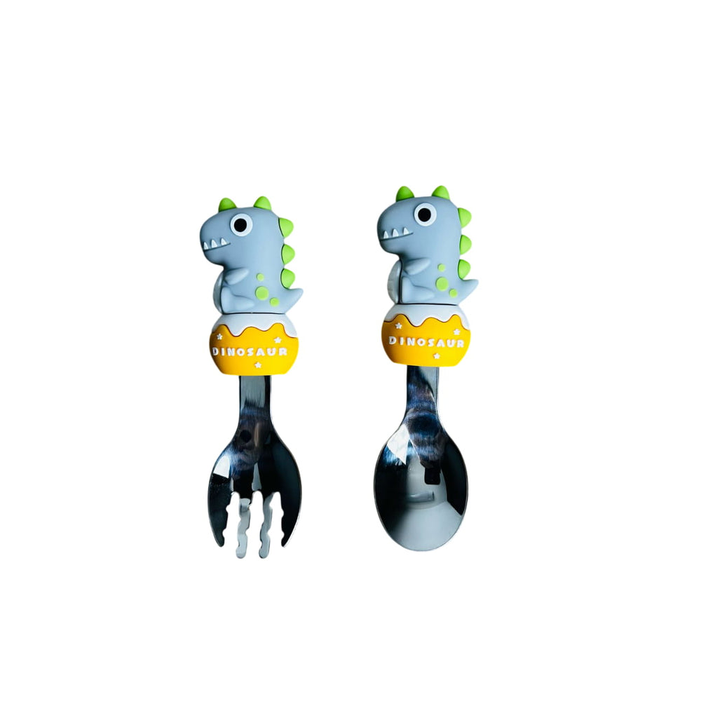 Set x2 Cubiertos 3D Dinosaurio | Lala Home Colombia