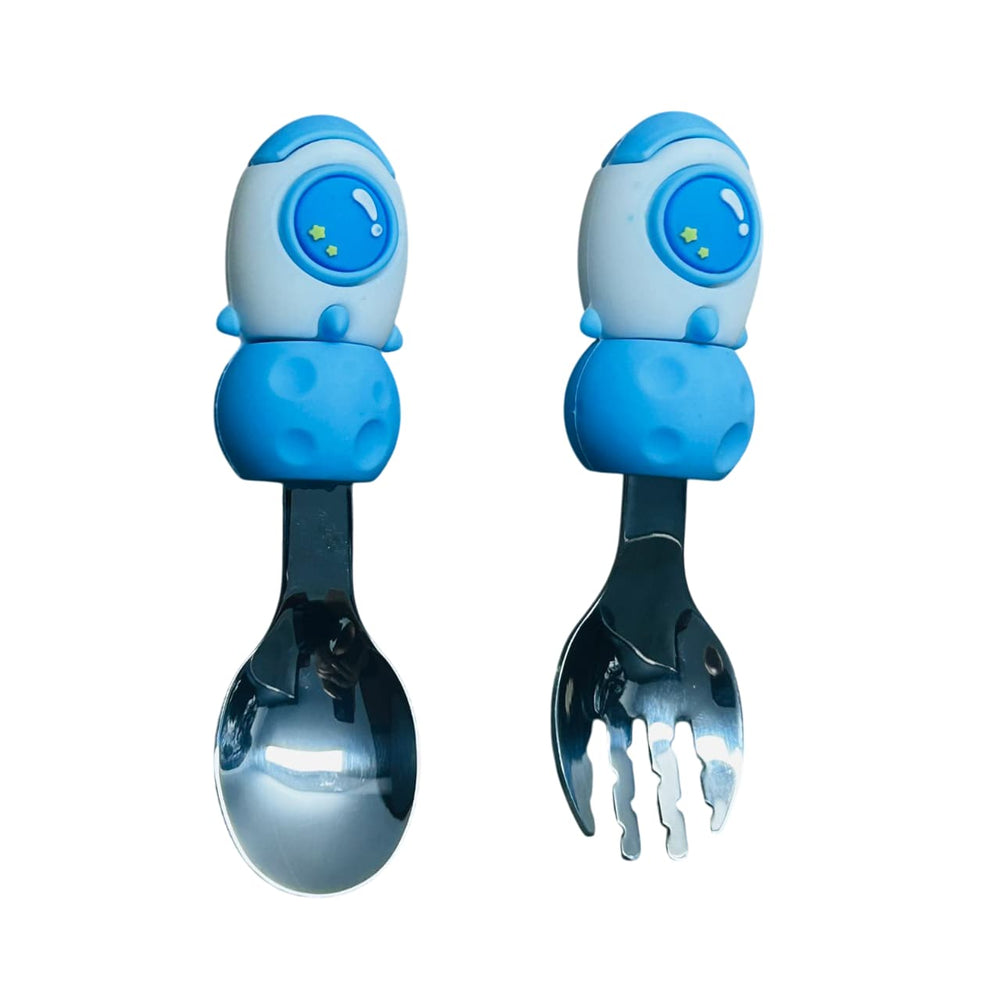 Set 2 Cubiertos 3D Cohete | Lala Home Colombia