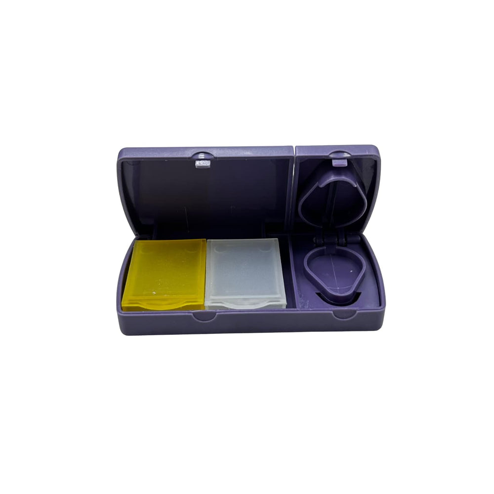 Mini pastillero rectangular con cortador guillotina 12x6 cm