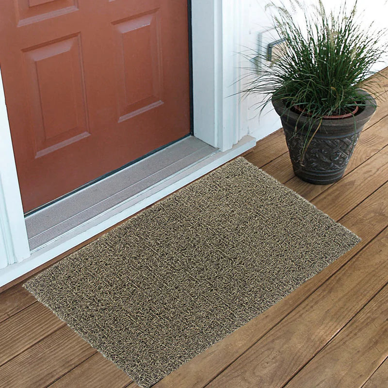 Tapete de entrada felpudo Confortmat bicolor 40×60 cm en PVC