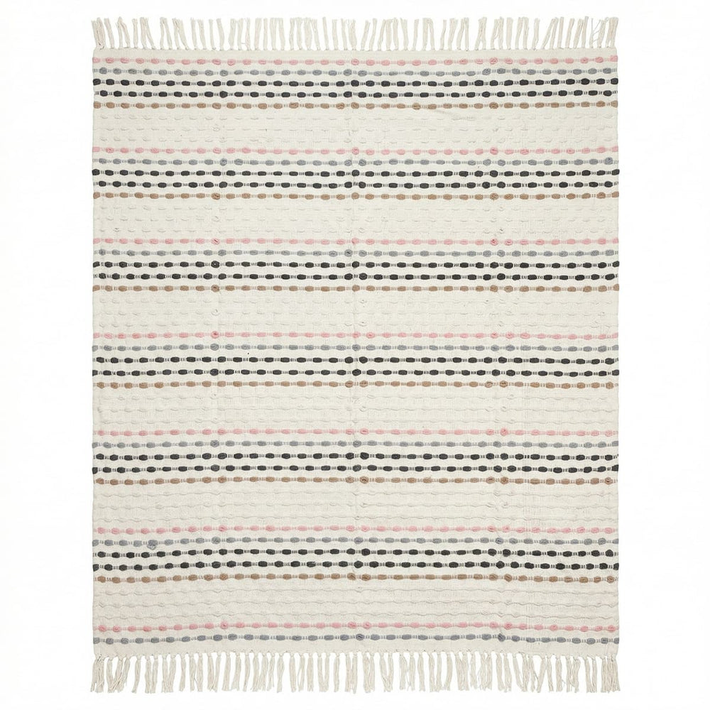 Manta Gallego 940 multicolor para sofá o cama
