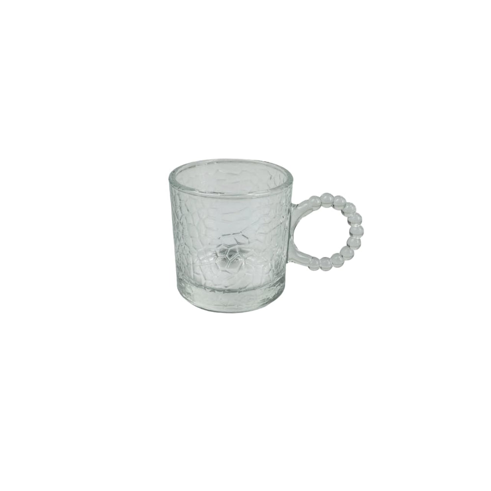 Pocillo de vidrio con asa de burbujas 100 ml