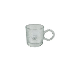 Pocillo de vidrio con asa de burbujas 100 ml