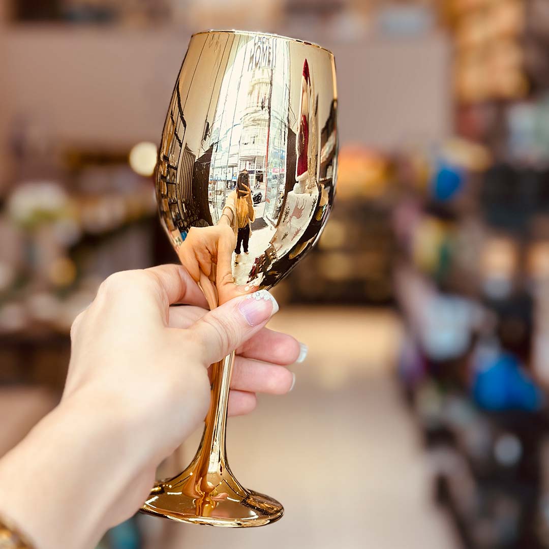 Copa Lisa 330 ml en vidrio transparente – Lala Home Colombia