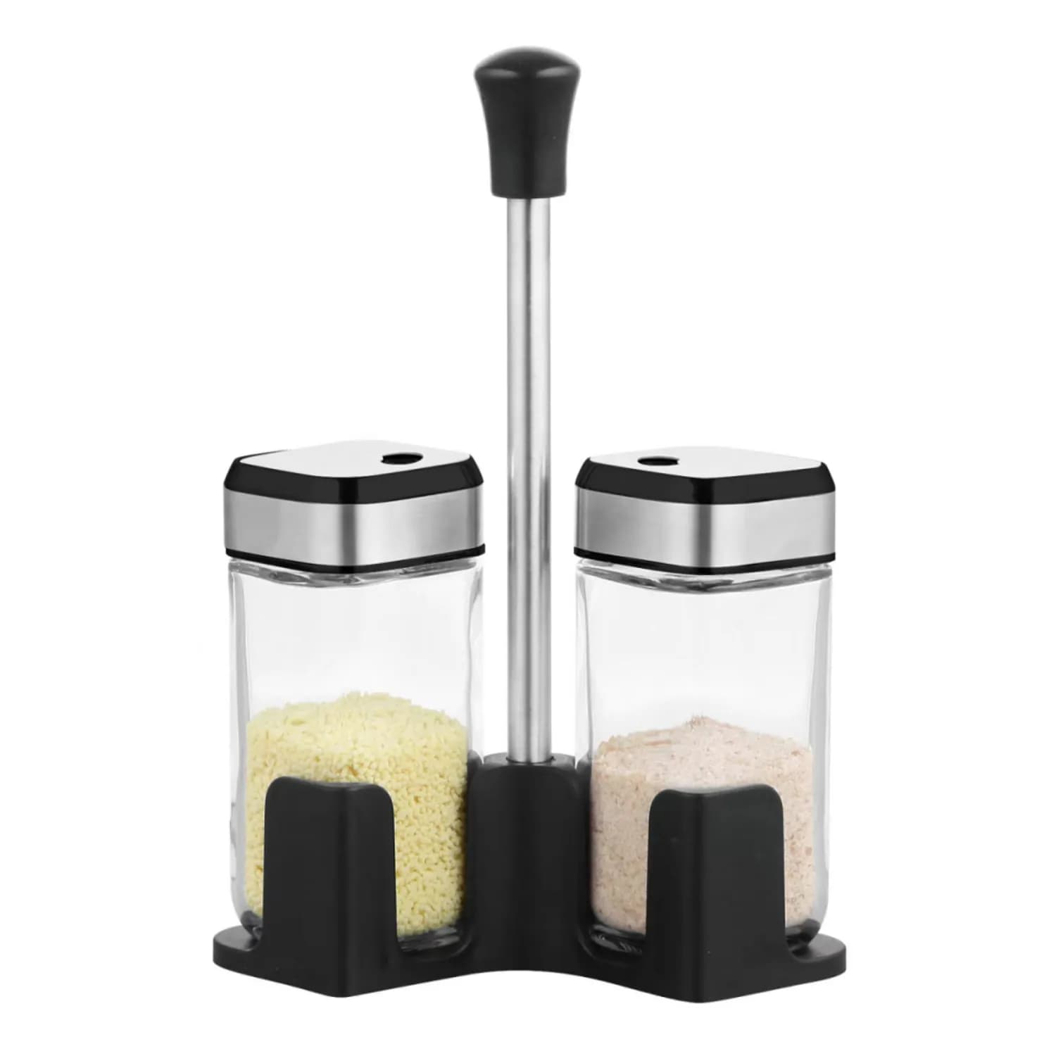 Set De 2 Condimenteros Con Base Negra | Lala Home Colombia