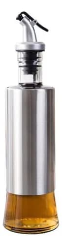 Aceitera de Vidrio 300 ml con Tapa Gris | Lala Home