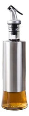 Aceitera de Vidrio 300 ml con Tapa Gris | Lala Home