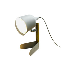 Lámpara de Escritorio 23cm Diseño Foco Soporte en Bambú | Lala Home Colombia