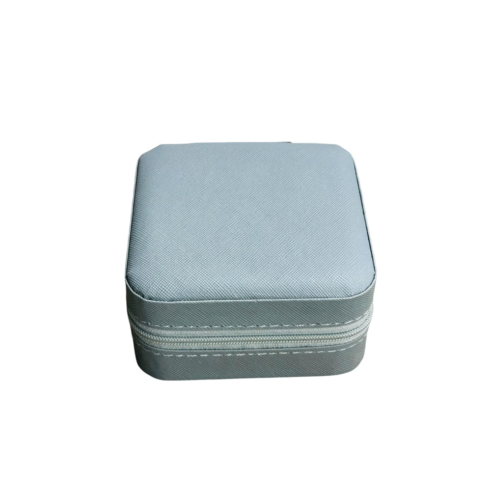 Mini joyero portátil beige con cremallera – Lala Home