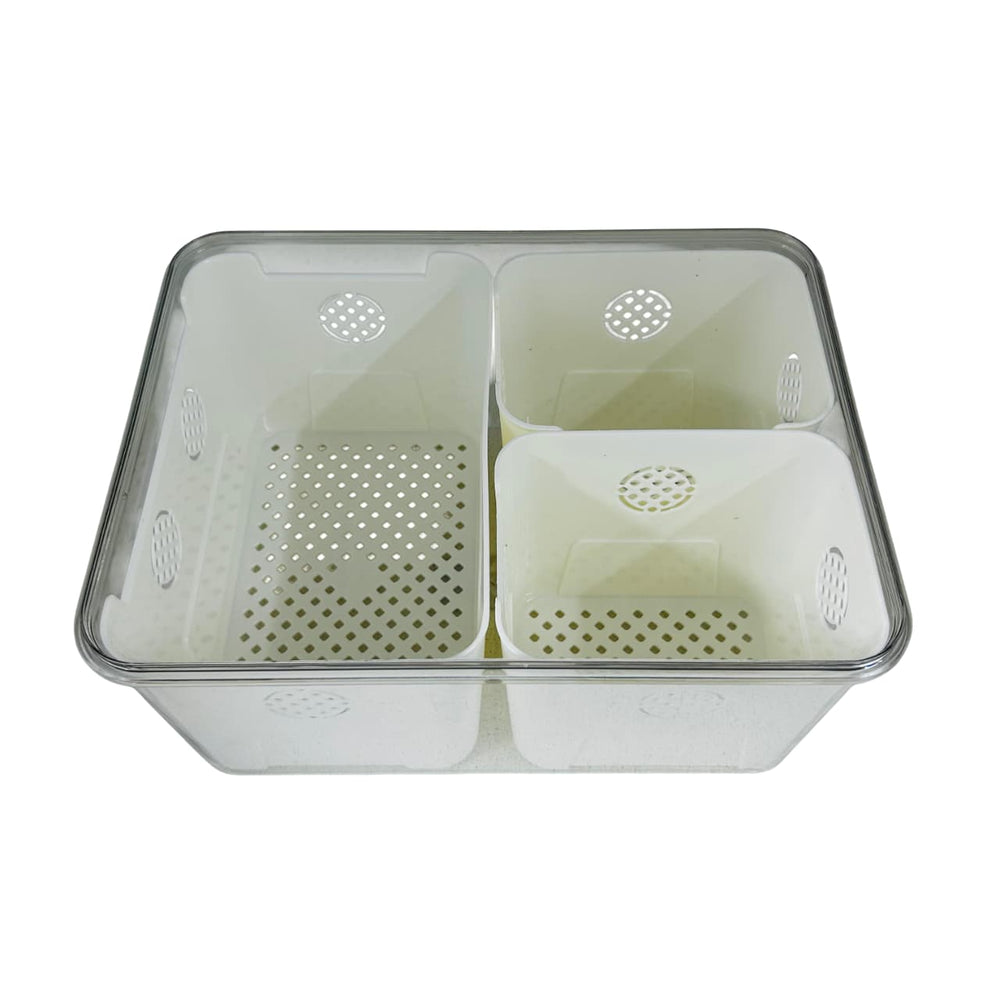 Organizador Nevera 22x30 cm Escurridor Acrílico | Lala Home Colombia