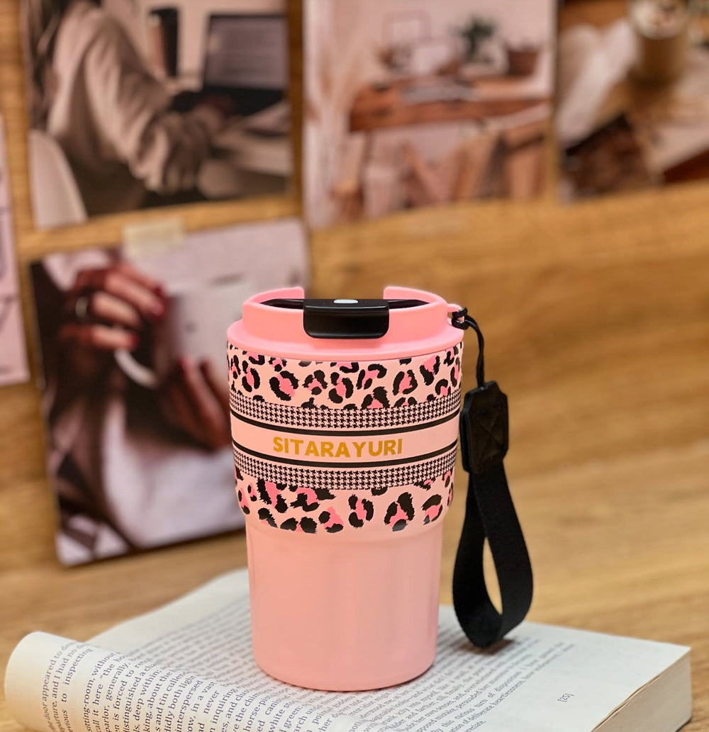 Termo portátil con tapa a prueba de derrames SitaraYuri 360 ml